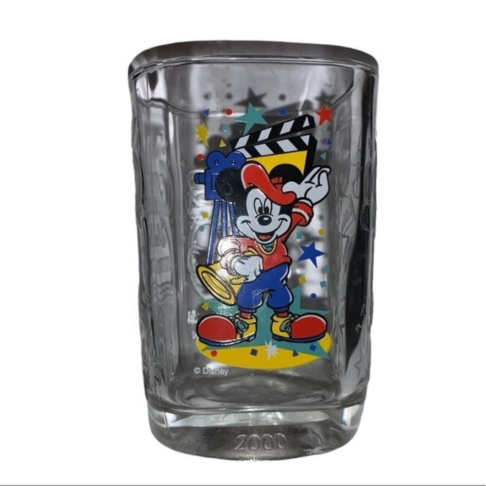 Vintage Disney Mickey Mouse glass